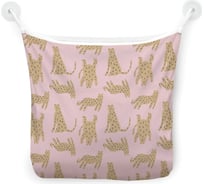 Органайзер для ванной - Сетка настенная на присосках для игрушек JoyArty "Забавные леопарды", 39x33 см, tgb_385251