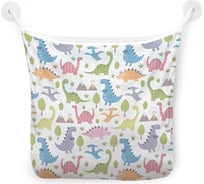 Органайзер для ванной - Сетка настенная на присосках для игрушек JoyArty "Цветные динозавры", 39x33 см, tgb_47608