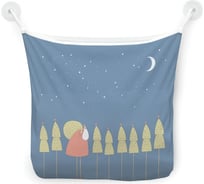 Органайзер для ванной - Сетка настенная на присосках для игрушек JoyArty "Новогодний ход", 39x33 см, tgb_380792