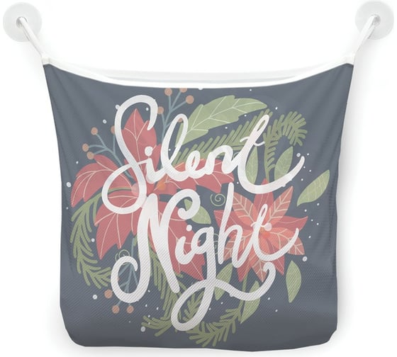 Органайзер для ванной - Сетка настенная на присосках для игрушек JoyArty "Тихая ночь", 39x33 см, tgb_380819 1