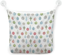 Органайзер для ванной - Сетка настенная на присосках для игрушек JoyArty "Елочные игрушки", 39x33 см, tgb_380823