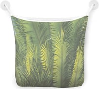 Органайзер для ванной - Сетка настенная на присосках для игрушек JoyArty "Стена из папоротника", 39x33 см, tgb_19473