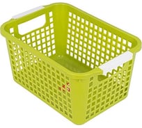 Корзинка BORA пластик салатовая 1/48 ПЛ-BO032s