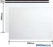Курьерский пакет ООО Пломба.Ру 800x600+40, 50мкм, 1000 штук 1006566