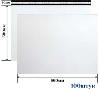 Курьерский пакет ООО Пломба.Ру 660x500+40, 50мкм, 100 штук 1006558