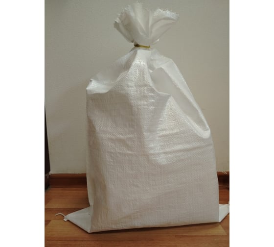 Мешки пищевые РОМТО П/П, 25кг, 51x80см, 500шт, ГОСТ, белые 5060