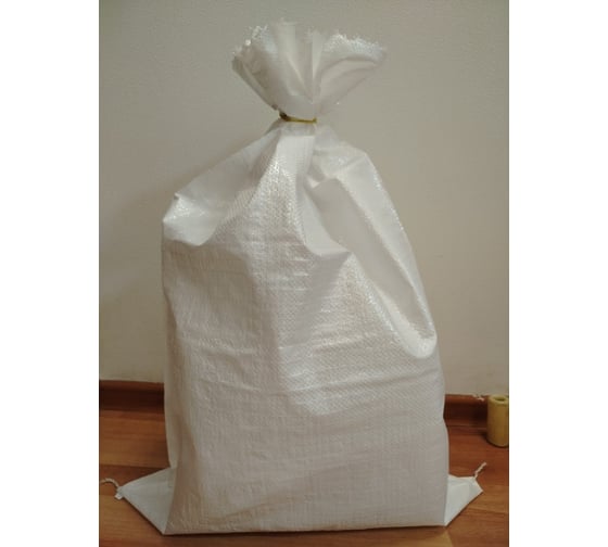 Мешки пищевые РОМТО П/П, 25кг, 51x80см, 500шт, ГОСТ, белые 5060