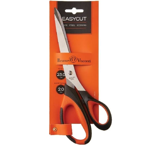 Ножницы Bruno Visconti EASYCUT 23 см эргономичные ручки 60-0016 1