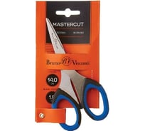 Ножницы Bruno Visconti MASTERCUT 14 см мягкие ручки 60-0011