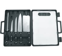 Набор для разделки мяса, рыбы, овощей в чемодане FORESTER С826