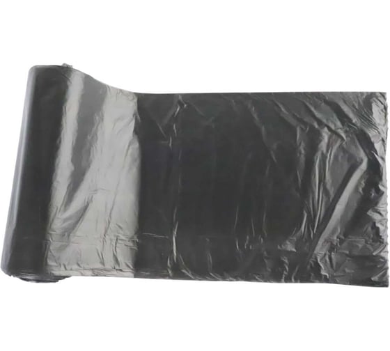 Пакет мусорный КЛИВЕР ПНД 60л, 30шт/рул, черный 1029119 1