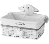 Прямоугольная плетеная корзина TODI размер L 700-082 806182775858