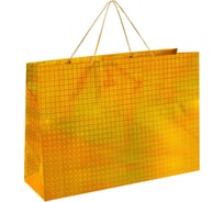 Пакет подарочный Золотая сказка 70x16x50см, BIG SIZE, голография, 1 штука, цвет в ассортименте 609732
