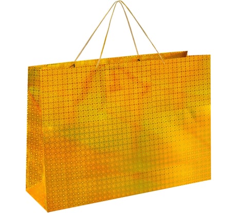 Пакет подарочный Золотая сказка 70x16x50см, BIG SIZE, голография, 1 штука, цвет в ассортименте 609732