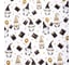 Бумага упаковочная новогодняя Золотая сказка Black.Gold.White 70х100см, 10 дизайнов ассорти 592052 4