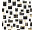 Бумага упаковочная новогодняя Золотая сказка Black.Gold.White 70х100см, 10 дизайнов ассорти 592052 6