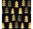 Бумага упаковочная новогодняя Золотая сказка Black.Gold.White 70х100см, 10 дизайнов ассорти 592052 9