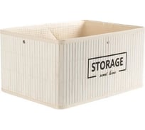 Бамбуковая прямоугольная корзина TODI размер M 700-154 806258208435