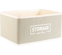 Бамбуковая прямоугольная корзина TODI размер XS 700-176 806512327150