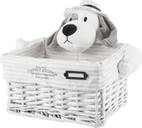 Плетеная корзина с игрушкой TODI размер S 700-673 806284266766