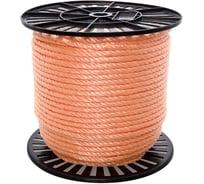Канат Стройбат полипр.крученый, 10 мм (оранжевый 140 м) 219490
