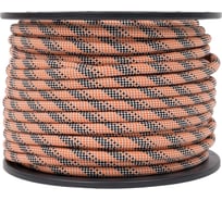 Веревка высокопрочная страховочная статическая 48-ми прядная GIGANT 10 мм 50 м SRG-01