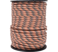 Веревка высокопрочная страховочная статическая 48-ми прядная GIGANT 10 мм 100 м SRG-05