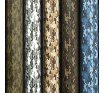 Бумага упаковочная крафт Золотая сказка Military 70х100см, 5 дизайнов ассорти 592055