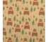 Бумага упаковочная новогодняя Золотая сказка Christmas Kraft 70х100см, 10 дизайнов ассорти 592053 3