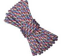 Шнур плетеный полипропиленовый ООО Оптхозторг 10 мм, 10 м, цветной 110010