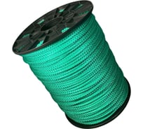Шнур вязаный полипропиленовый ООО Оптхозторг 6 мм, 400 м, зеленый 3066400