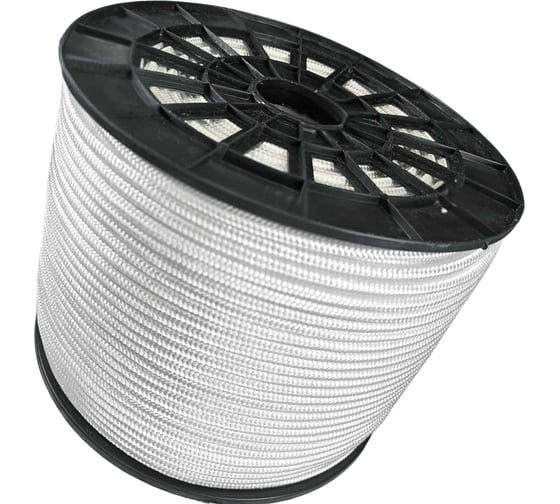 Шнур плетеный полипропиленовый ООО Оптхозторг 8 мм 300 м белый 1082300 1