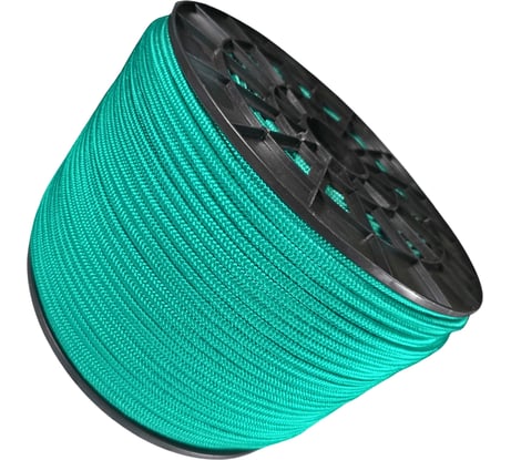 Шнур плетеный полипропиленовый ООО Оптхозторг 8 мм 300 м зеленый 1086300