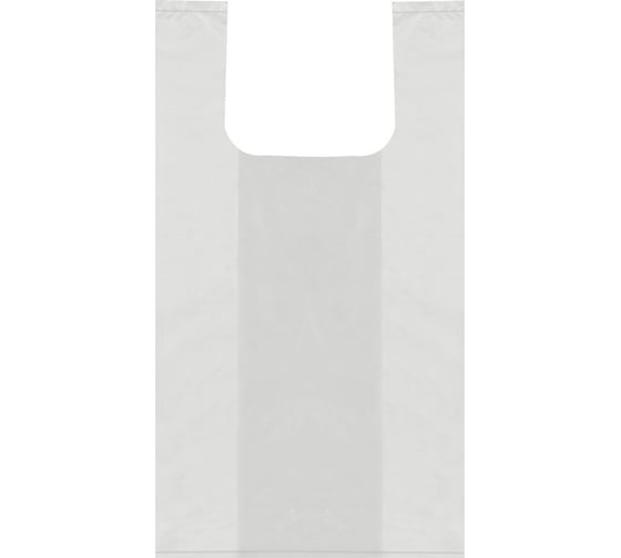 Пакет-майка OfficeClean ПНД, 12х45 см,10 мкм, рулон на втулке, 200 шт 317612