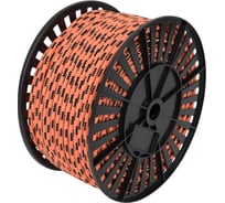 Веревка плетеная п/п, 16 прядей, 8 мм х 100 м Gigant HRS-25