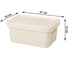 Универсальный ящик с крышкой Econova LUXE 27x19x12 см, 4.6 л, бежевый 433205407 3