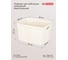 Корзина для белья Econova VELVET 45х36х27 см, 35 л, бежевый без крышки 433246407 3