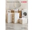 Корзина для белья Econova VELVET 45х36х27 см, 35 л, бежевый без крышки 433246407 7