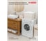 Корзина для белья Econova VELVET 45х36х27 см, 35 л, бежевый без крышки 433246407 8