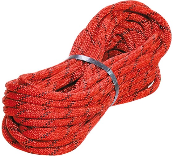Веревка Zitar ПА 10мм, с ПА серд., 48-пряд., страховочно-спасательные, 100 м - катушка - накл. 152998 1