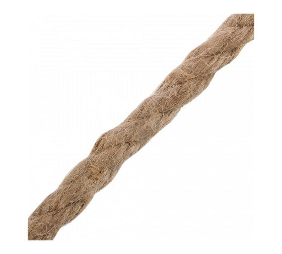 Канат джутовый тросовой Zitar свивки 10,0мм - катушка 210 м накл. 125608 1