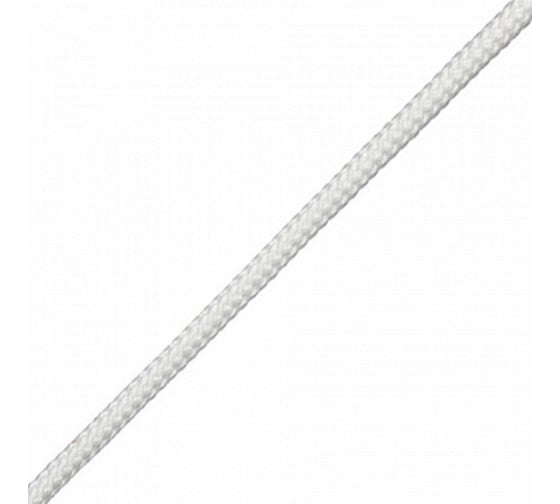 Шнур плетеный полипропиленовый Zitar 8 прядей, белый, d1.7 мм, 20 м для жалюзи 155872 1