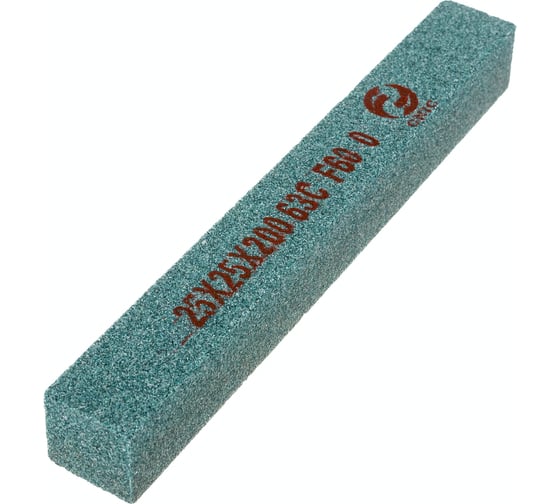 Шлифовальный брусок CNIC 25x25x200 мм 63C 25 СТ1 GC F60 O 58614
