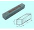 Шлифовальный брусок CNIC 20x20x150 мм 63C 25 СТ1 GC F60 O 58608 1