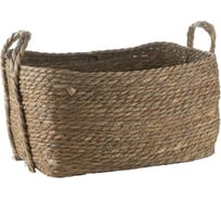 Плетеная корзина TODI с ручкой, прямоугольная, размер M 800-192 806439068486