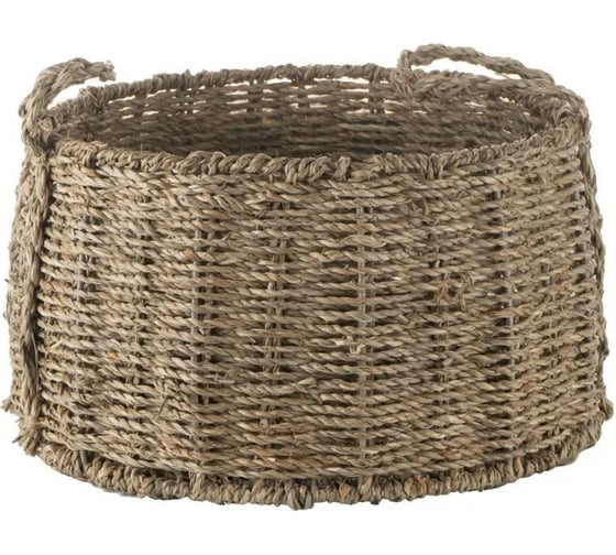Плетеная корзина TODI с ручкой, круглая, размер M 800-152 806316846352 1