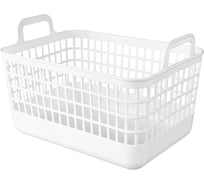 Корзина Econova KOBO 320x224x210ММ, 12Л (Белый) 435296116