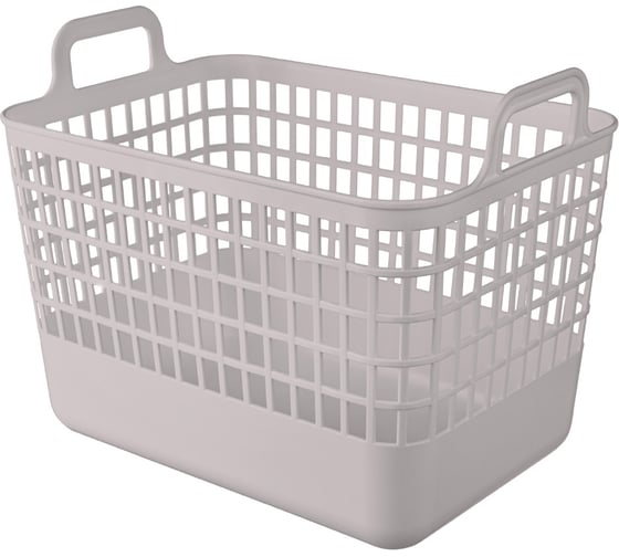 Корзина Econova KOBO 320x224x255ММ, 15Л (Светло-бежевый) 435296034 1