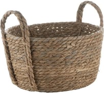 Плетеная корзина TODI с ручкой, овальная, размер M 800-182 806566092554