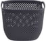 Корзина HOBBY LIFE DIAMOND тёмно-серая 22х22х17.5см HL041281DG 2